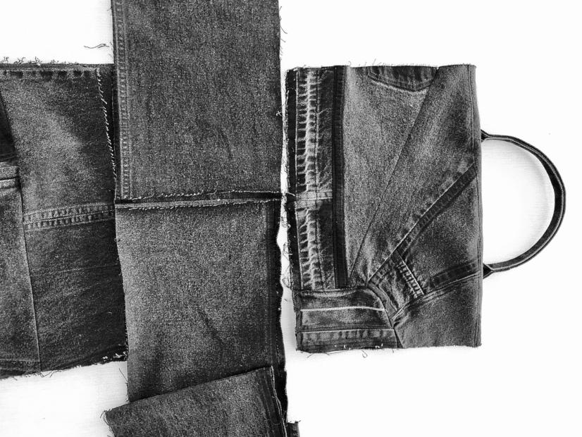 Сделай сам: превращаем старые джинсы во вместительную сумку (фото 12)