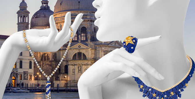 Венецианская архитектура, гондолы и львы в новой коллекции высокого ювелирного искусства Chanel Escale à Venise