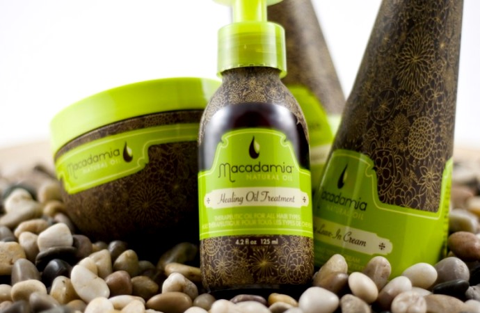 Macadamia шампунь+маска+масло для волос