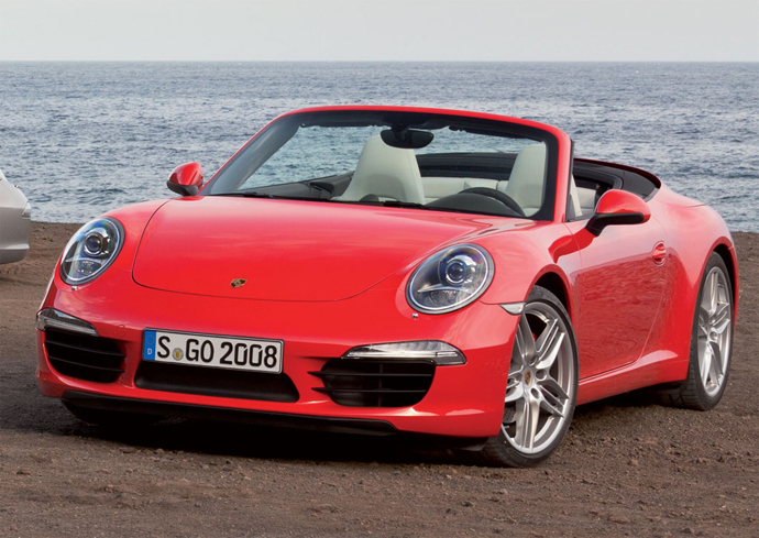 Porsche Cabriolet фуксия