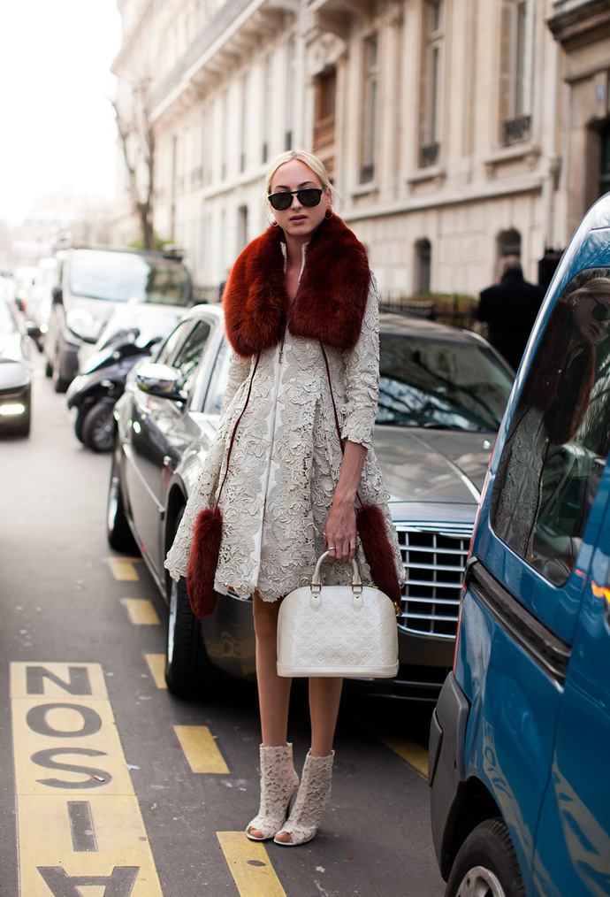 Haute Couture в Париже: streetstyle. Часть 1 (фото 9)