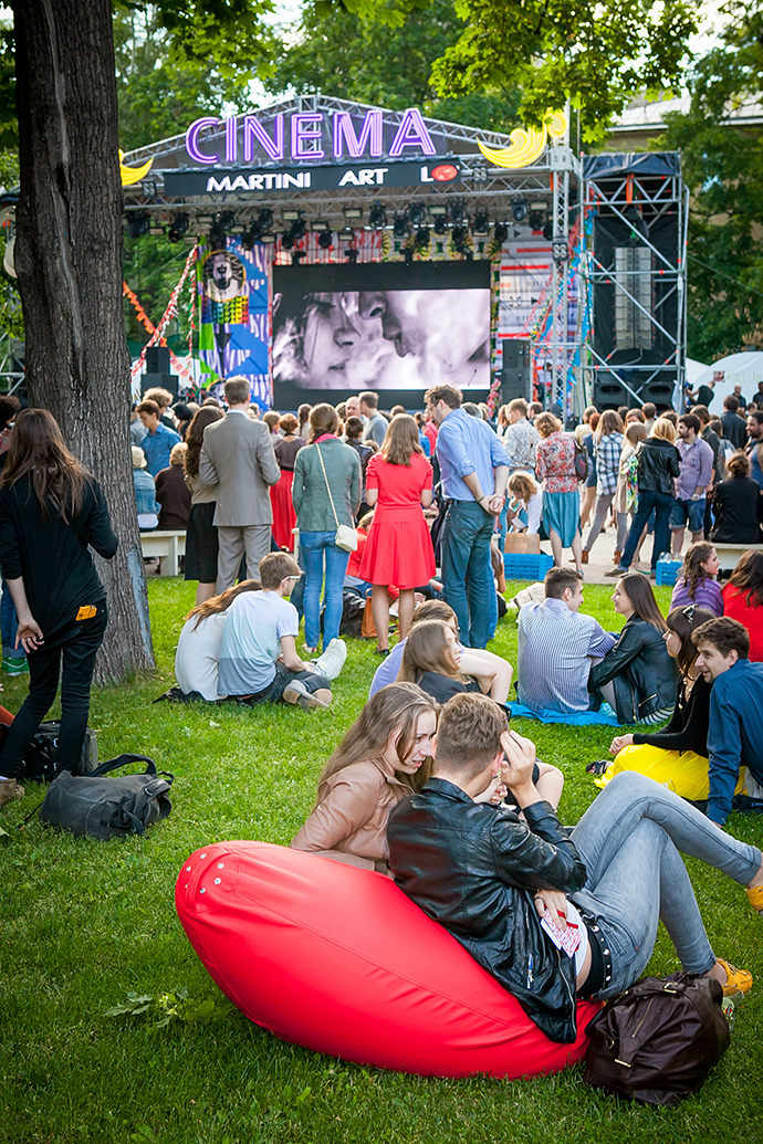 Martini Art Love Cinema в саду "Эрмитаж" (фото 7)