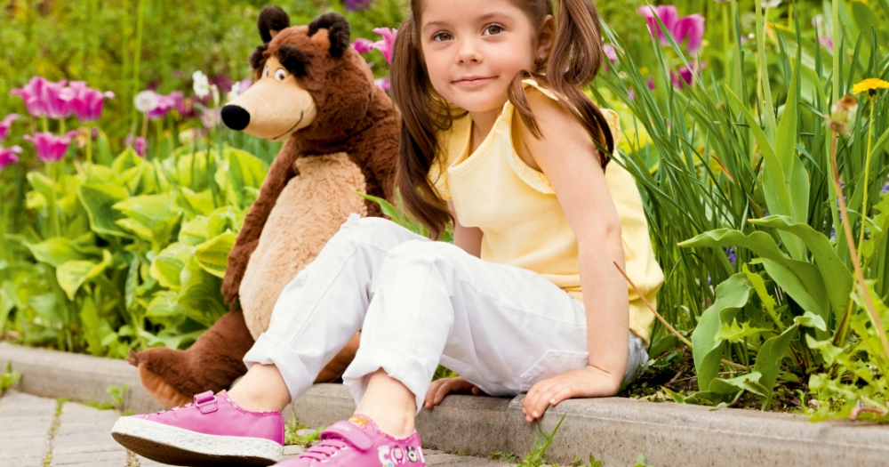 Где искать детскую обувь на лето? В новой капсуле Geox & Masha and The Bear