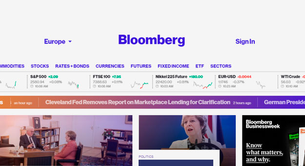 Bloomberg запускает премию для людей, изменивших мир