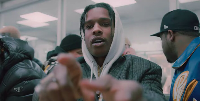 Ники Минаж, A$AP Rocky, A$AP Ferg и Mike Will Made It отдыхают в клипе на трек «Runnin»