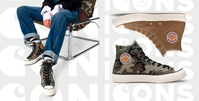 Converse и Carhartt WIP выпустили новую совместную коллекцию