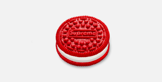 Supreme сделал коллаборацию с печеньем Oreo