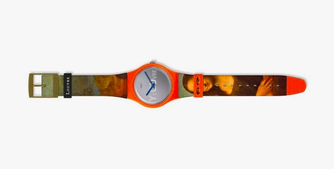 Swatch выпустил часы с «Моной Лизой» и другими шедеврами из коллекции Лувра