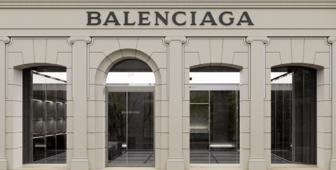 Balenciaga откроет бутик в Париже
