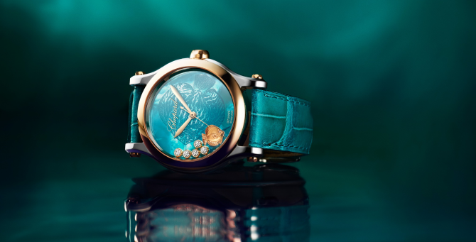 Chopard показал обновленную модель часов, вдохновленную морскими глубинами