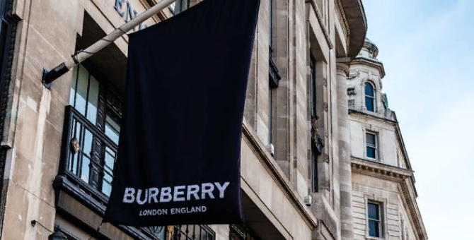 С декабря 2020-го продажи Burberry выросли на 30%