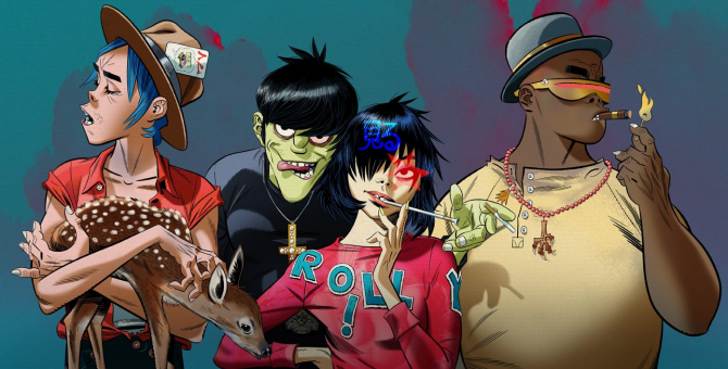 Gorillaz анонсировала новый сингл «Cracker Island»