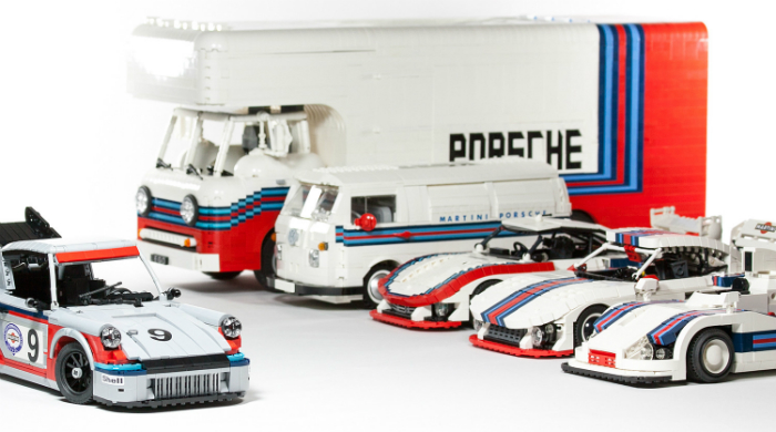 Набор гоночных автомобилей Porsche от LEGO