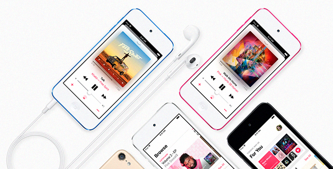 Apple выпустила новую версию плеера iPod Touch