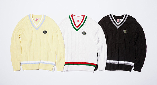 Supreme и Lacoste выпустили совместную коллекцию