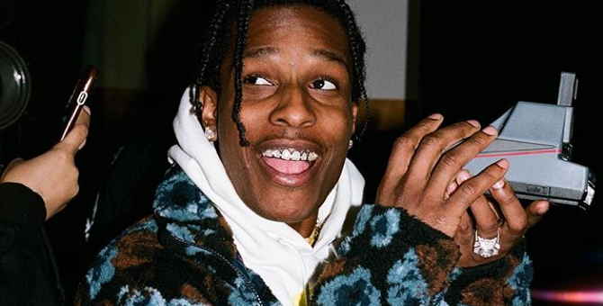 A$AP Rocky посетил «воскресную службу» Канье Уэста