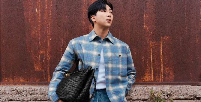 RM из BTS стал амбассадором Bottega Veneta