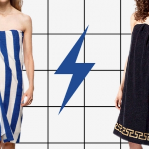 Голосование: платья-полотенца Chalayan VS Ashish x TopShop