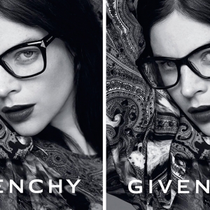 Джулия Рестуан-Ройтфельд в рекламе очков Givenchy