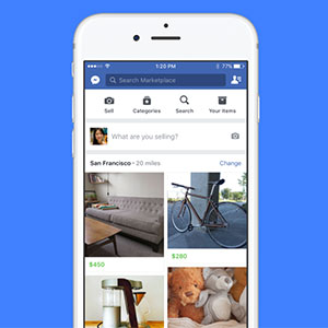 Facebook запустил платформу для торговли