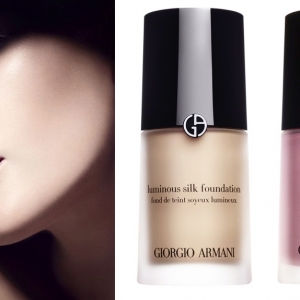 Новые оттенки тональных средств Giorgio Armani