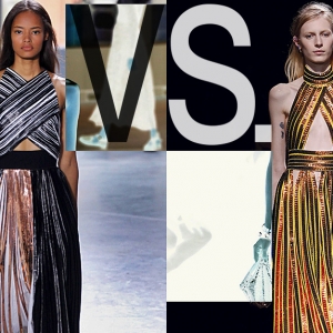 Плиссированные платья: Proenza Schouler VS Givenchy