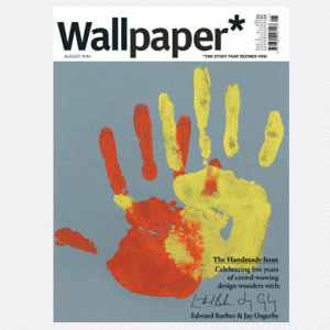 Журнал Wallpaper* поместил на обложки отпечатки ладоней известных дизайнеров