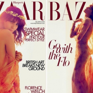 Флоренс Уэлч на обложке Harper's Bazaar UK