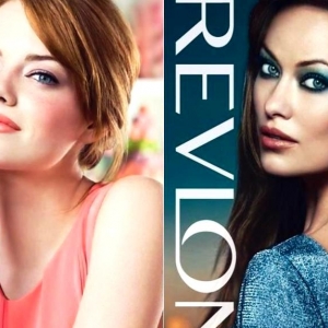 Эмма Стоун и Оливия Уайлд в рекламе Revlon