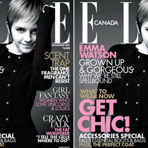 Эмма Уотсон на обложке ноябрьского Elle Canada