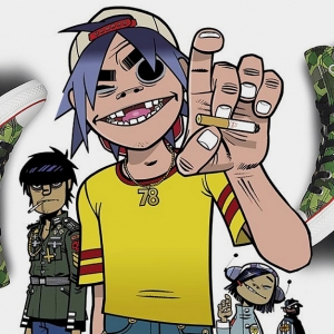 Gorillaz сделали дизайн для Converse