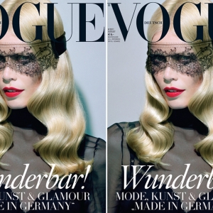 Клаудия Шиффер на обложке немецкого Vogue