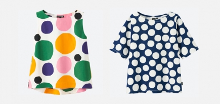 Платья Uniqlo x Marimekko будут стоить от 1 499 рублей