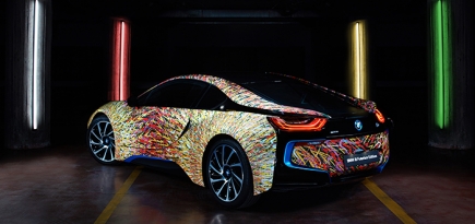 Подглядывать в будущее: BMW i8 Futurism Edition