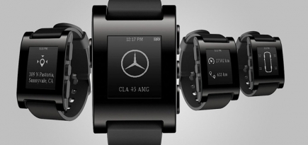 Mercedes-Benz внедрит приложение в smart-часы Pebble