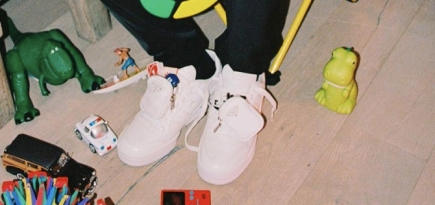 Кажется, A$AP Rocky показал кроссовки из новой коллаборации adidas и Prada