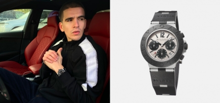 Рэпер Feduk стал амбассадором часов Bvlgari Aluminium