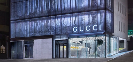 Gucci открыл в Сеуле новый бутик, вдохновленный традиционной корейской архитектурой