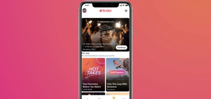 В Tinder появилась функция поиска пары для похода на свадьбу
