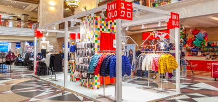 Uniqlo открыл поп-ап-стор в Центральном детском магазине на Лубянке