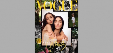 Мариякарла Босконо снялась с дочерью и мамой для российского Vogue