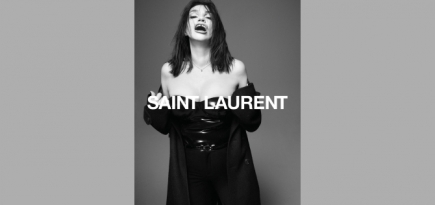 В осенней кампании Saint Laurent снялась актриса Беатрис Даль