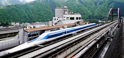 Японский поезд Maglev побил мировой рекорд скорости