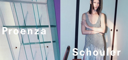 Первый взгляд: рекламная кампания Proenza Schouler, весна-лето 2015