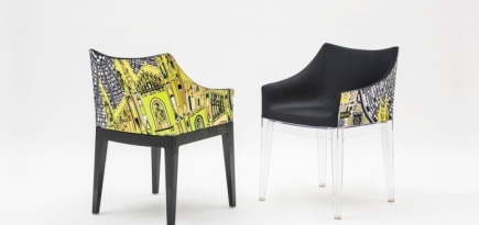 Коллаборация Emilio Pucci и Kartell: \"итальянский\" стул