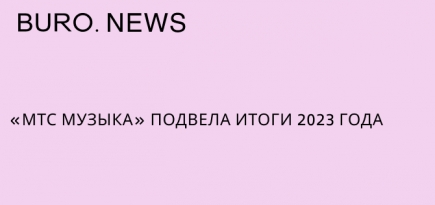 «МТС Музыка» подвела итоги 2023 года