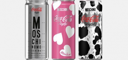 Moschino создали дизайн Coca-Cola