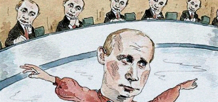 Владимир Путин на обложке The New Yorker