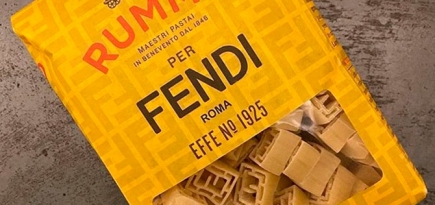 Fendi выпустил пасту с логотипом бренда