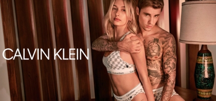 Джастин и Хейли Бибер снялись для юбилейной капсулы Calvin Klein